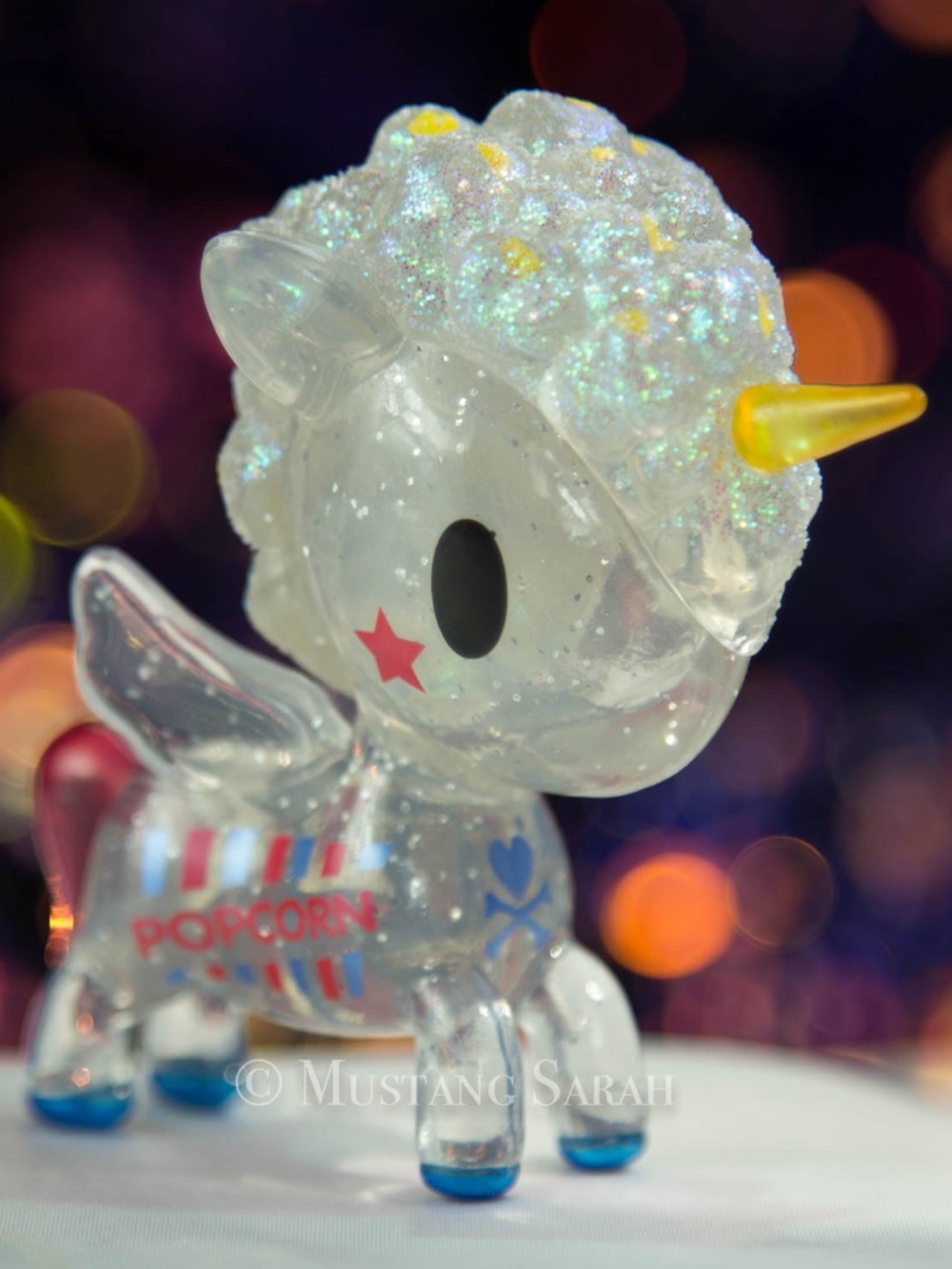 Tokidoki Unicorno Series 6 Pop Star Popcorn Unicorn Glitter Figure New